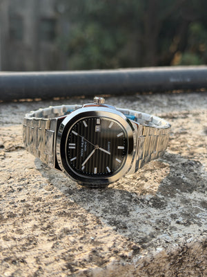 Patek Philipe - Black Dial - OM SAI TIMEPIECE