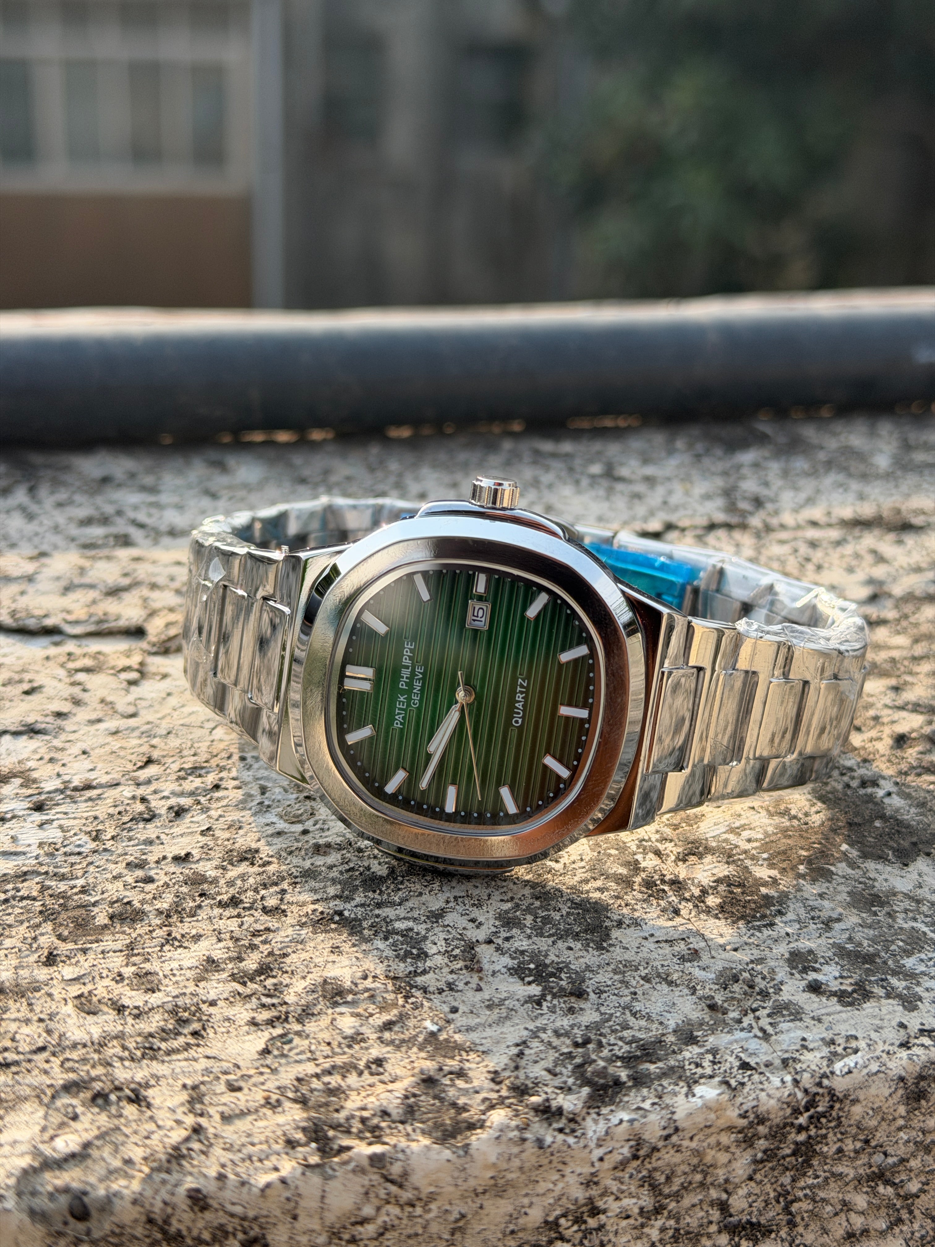 Patek Philipe - Green Dial - OM SAI TIMEPIECE