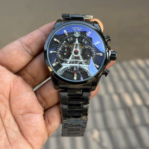 Tag Heue# Eiffel Tower - OM SAI TIMEPIECE