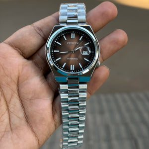 Citize#'s Brown Dial - OM SAI TIMEPIECE