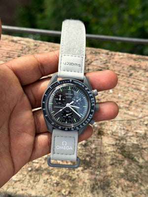 Omga x Swatch MoonSwatch Mission to Mercury – Premium Quartz Chronograph Watch