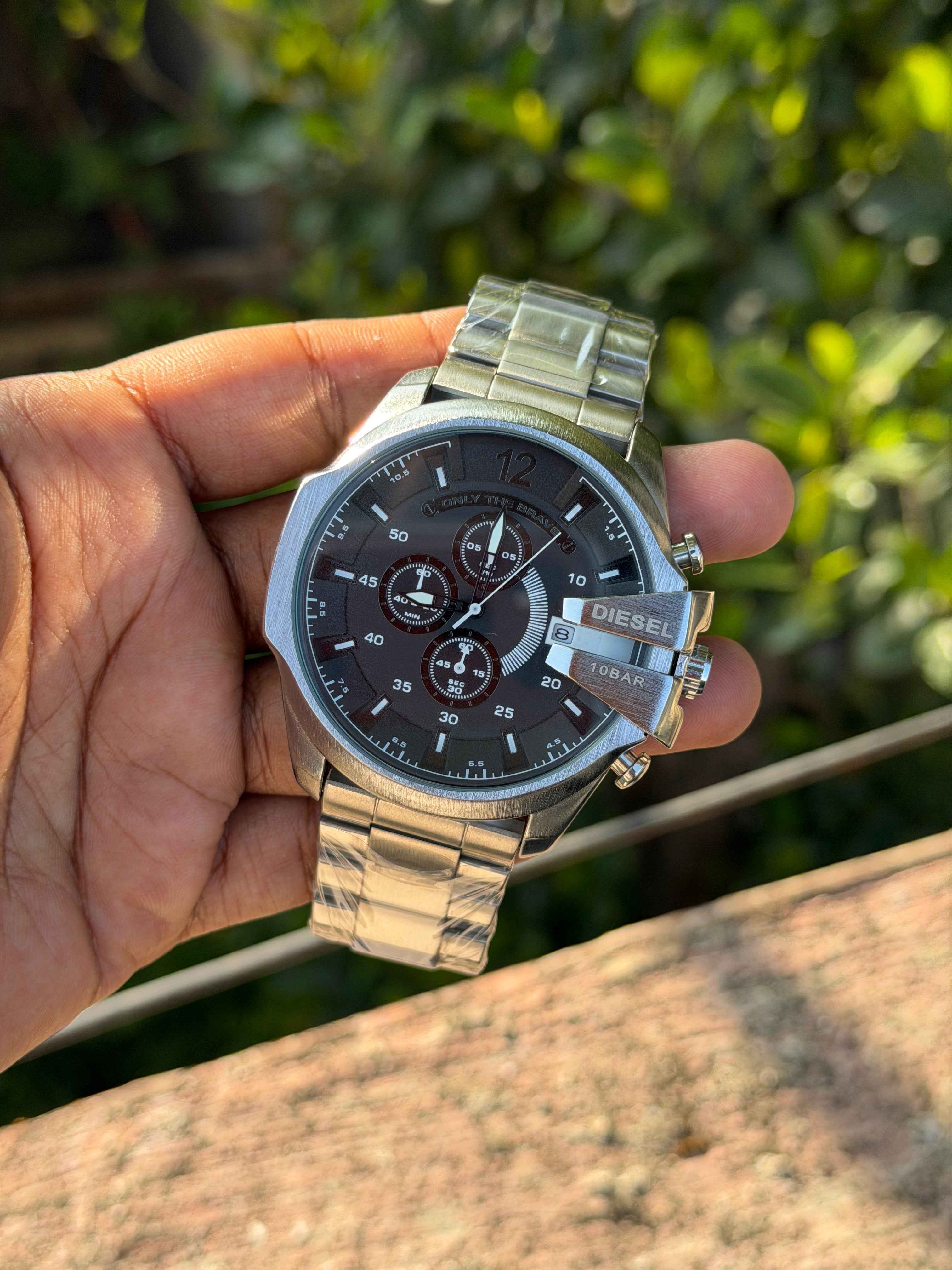 DIESEL 10BAR - SS JAPAN QUALITY - OM SAI TIMEPIECE