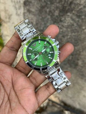 Emporia Armanii Silver Watch AR11500 - OM SAI TIMEPIECE
