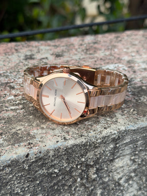 MICHA#L KOR# CLASSIC - ROSE GOLD DIAL - OM SAI TIMEPIECE