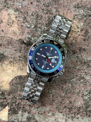 Seiko 5 Sport SSK017 GMT - Blue Dial