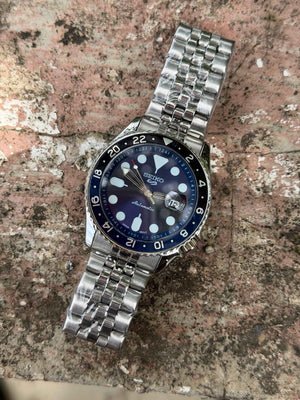 Seik 5 Sunburst Blue