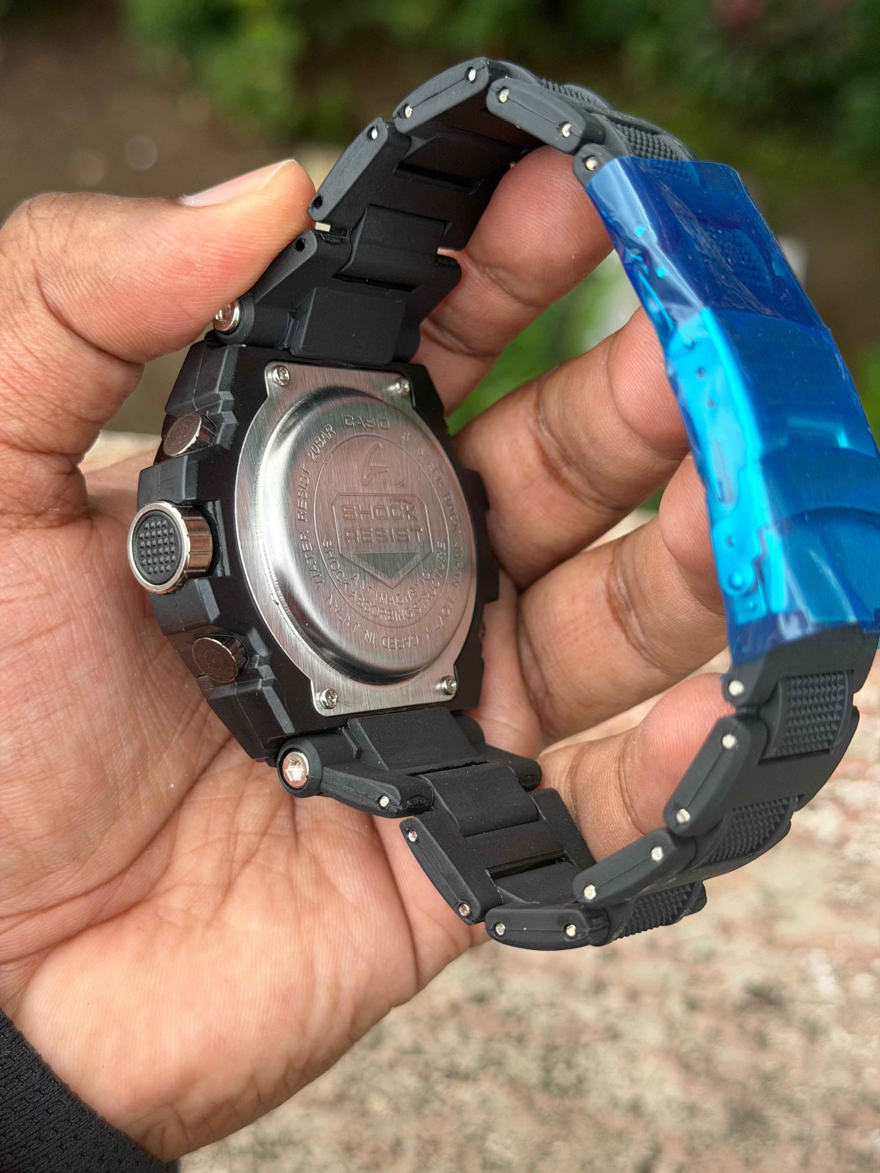 C@sio G-Sh#ck Style Analog Digital - BLACK