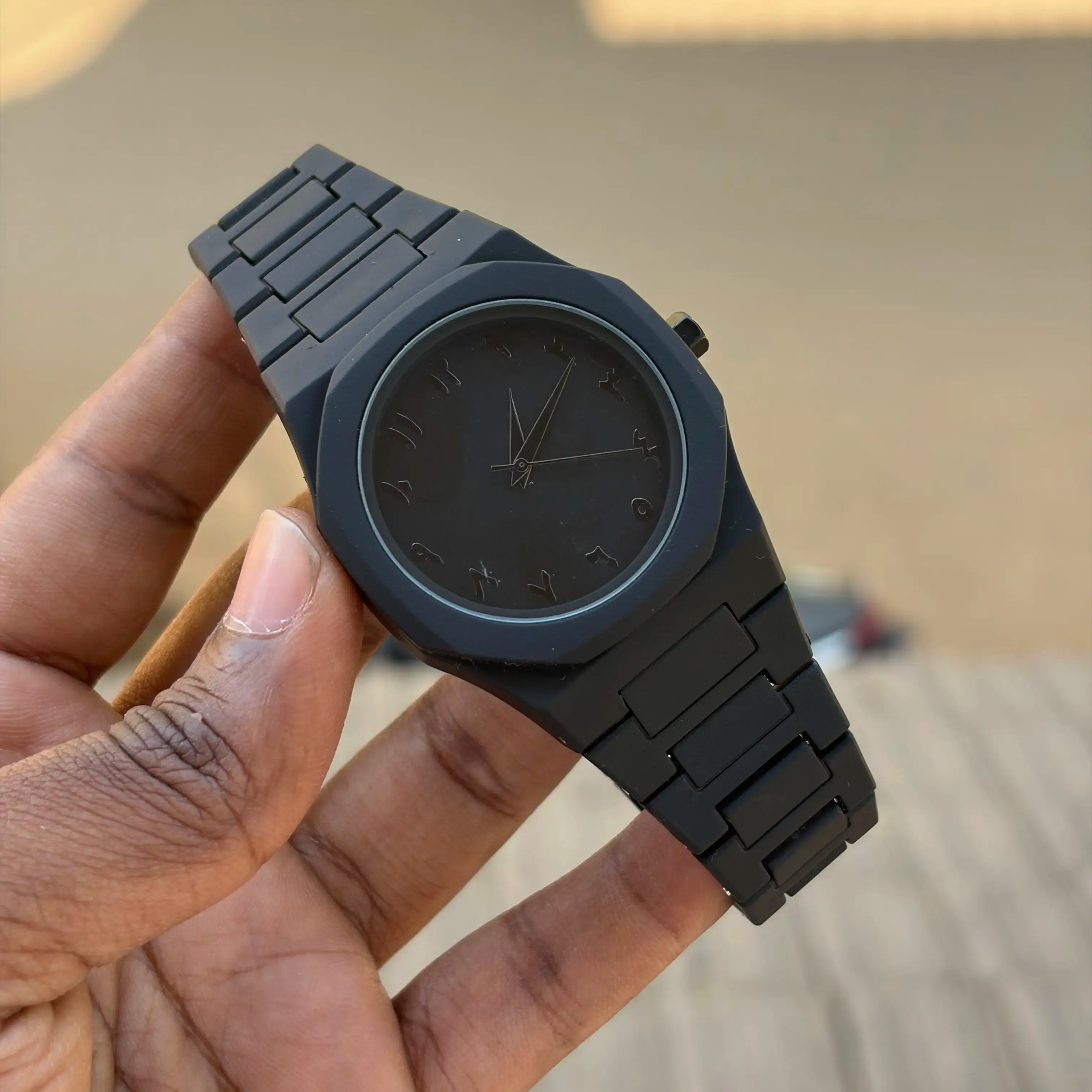 Z-Black Mens Wristwatch - OM SAI TIMEPIECE