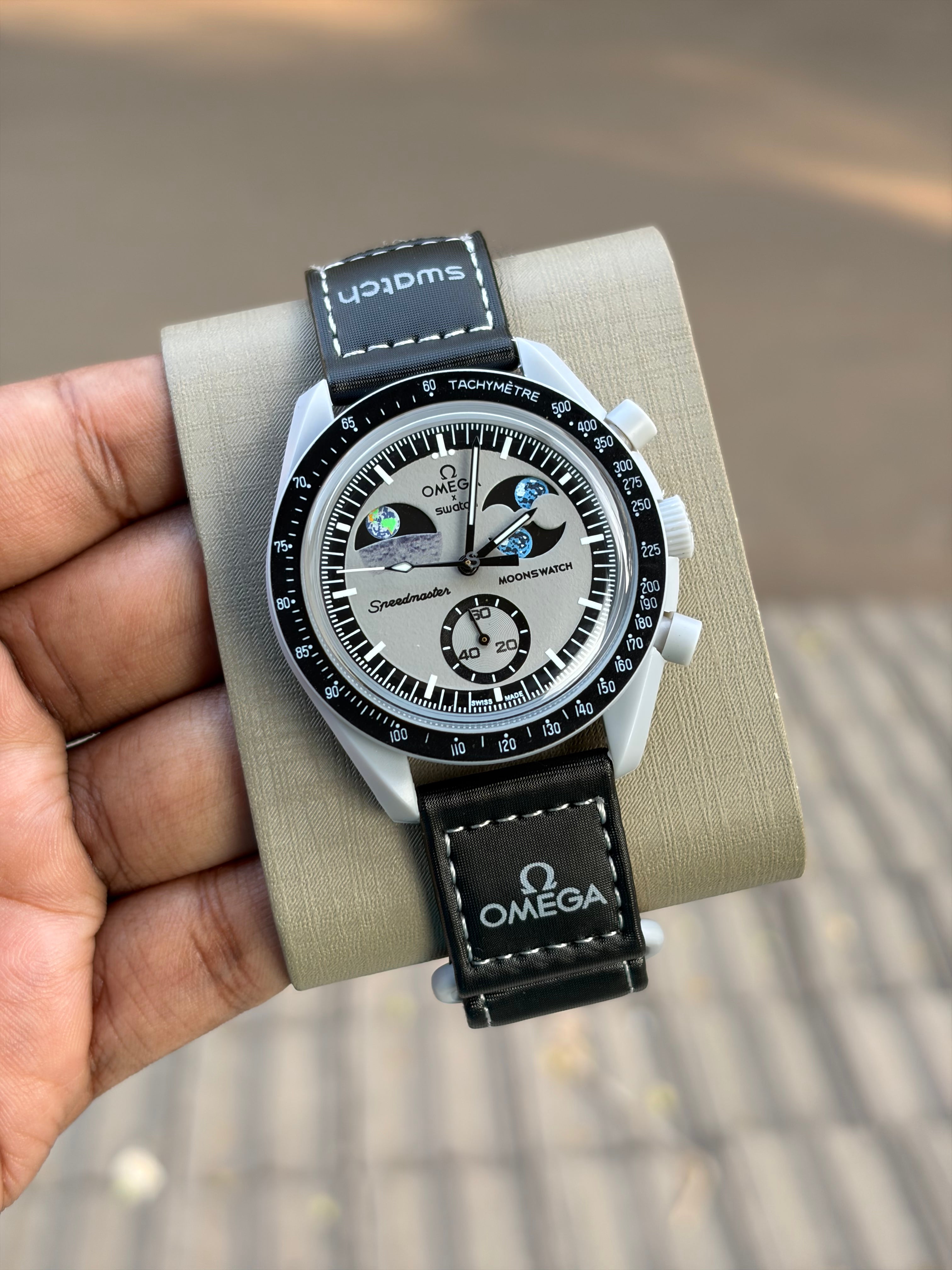 OMGA X SWATC BIOCERAMIC MOONSWATCH – “MISSION TO EARTH” - OM SAI