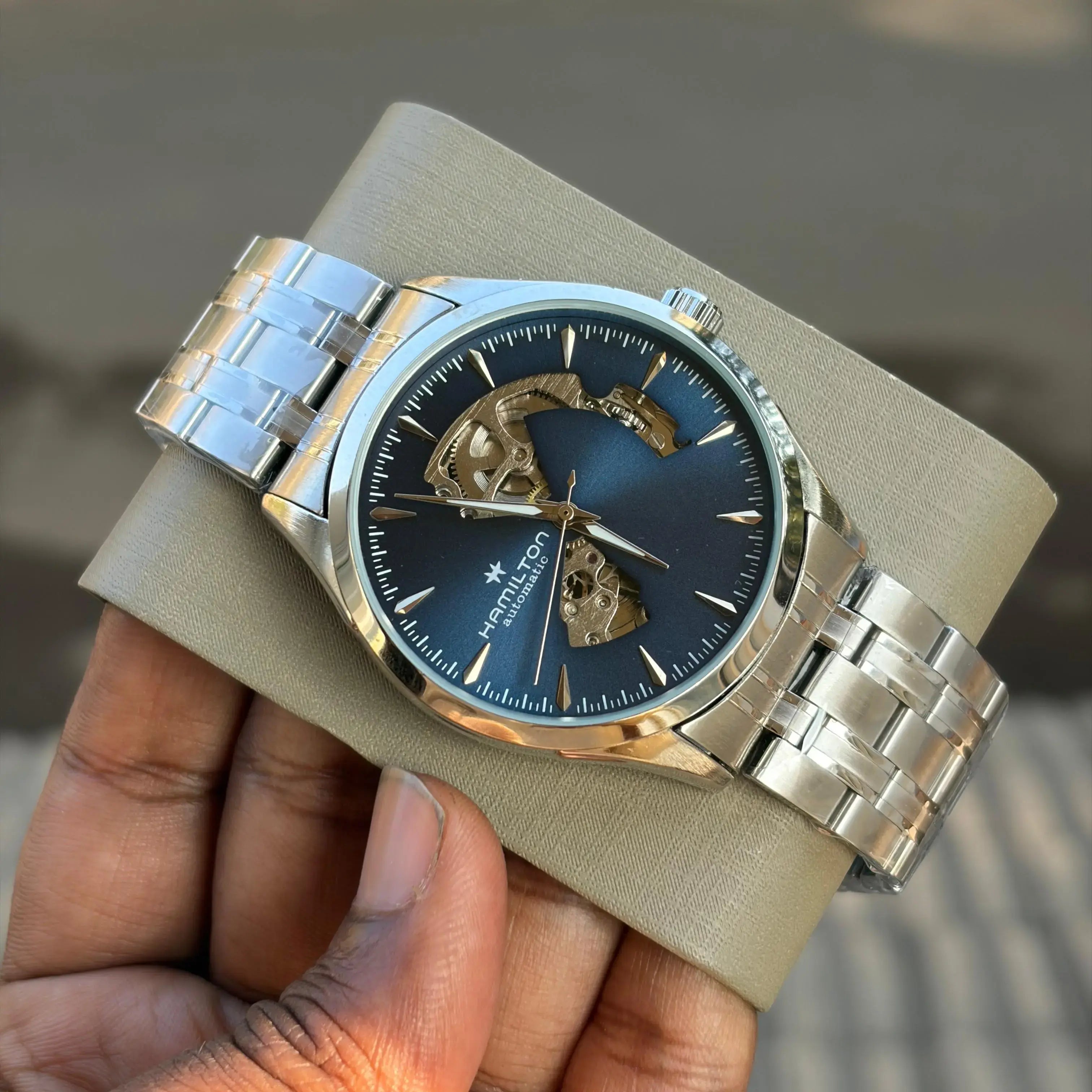 Hamilto# Automatic - 3 Month Machine Warranty - OM SAI TIMEPIECE