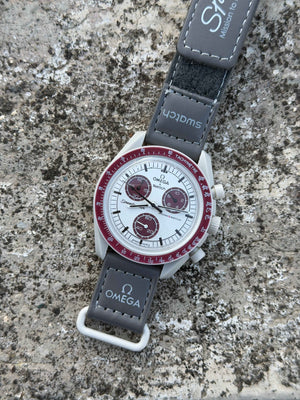 SWATCH X OMEGA BIOCERAMIC MOONSWATCH MISSION TO PLUTO - OM SAI TIMEPIECE