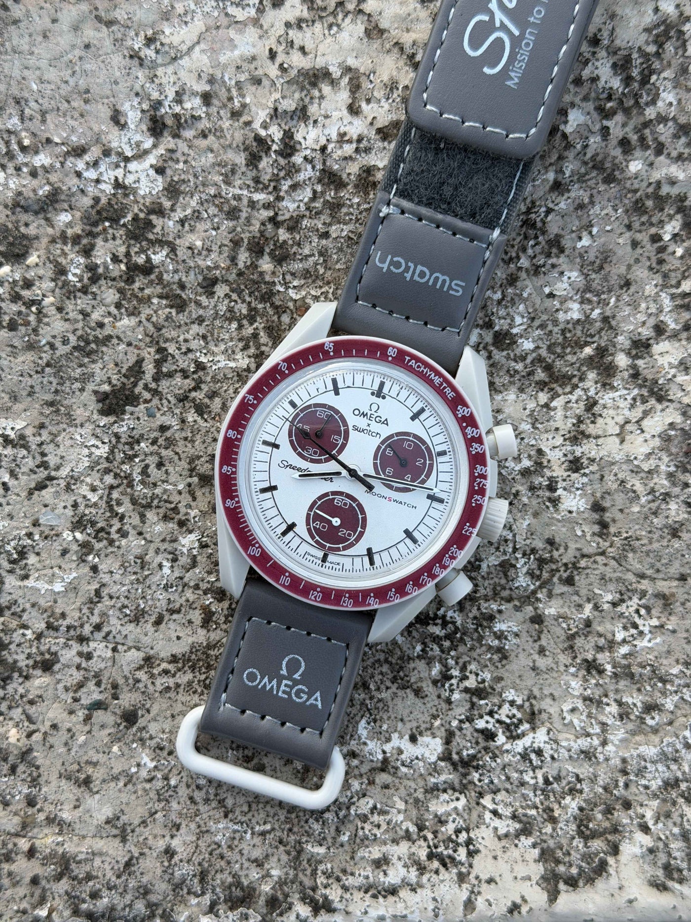 SWATCH X OMEGA BIOCERAMIC MOONSWATCH MISSION TO PLUTO - OM SAI
