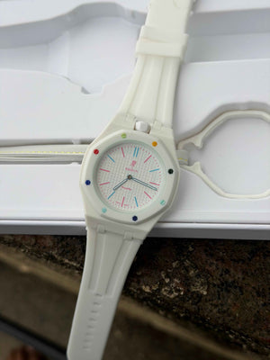 Swatch X AP - Royal Pop - Huit Blanc
