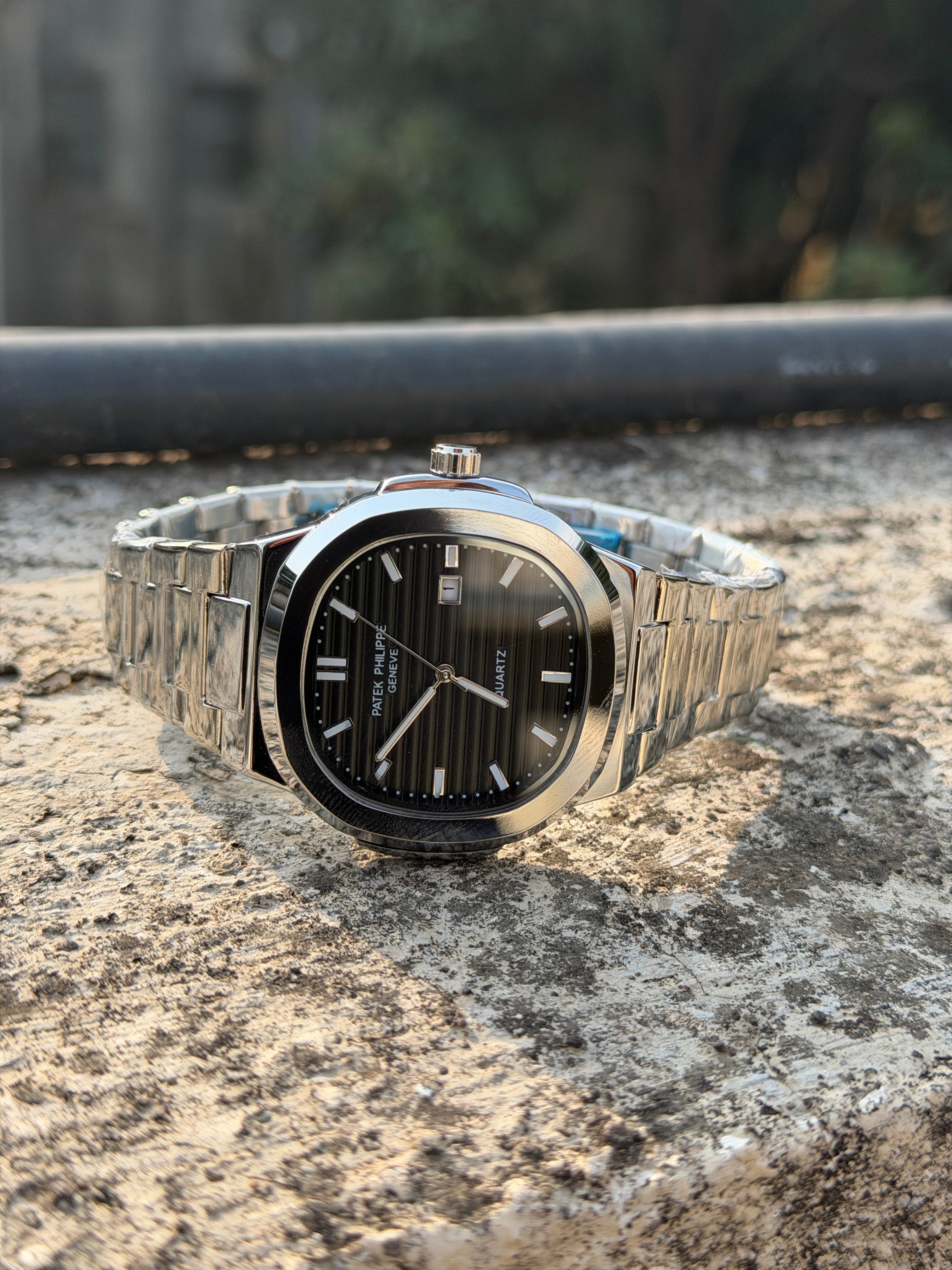 Patek Philipe - Black Dial - OM SAI TIMEPIECE