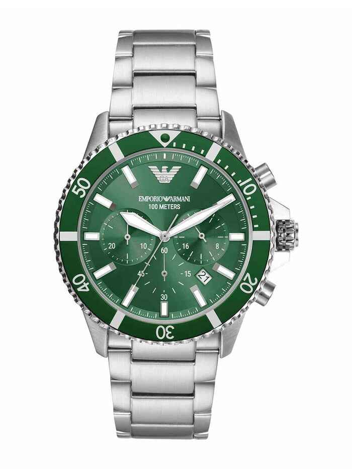Emporia Armanii Silver Watch AR11500 - OM SAI TIMEPIECE