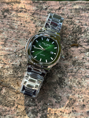 Patek Philipe - Green Dial - OM SAI TIMEPIECE