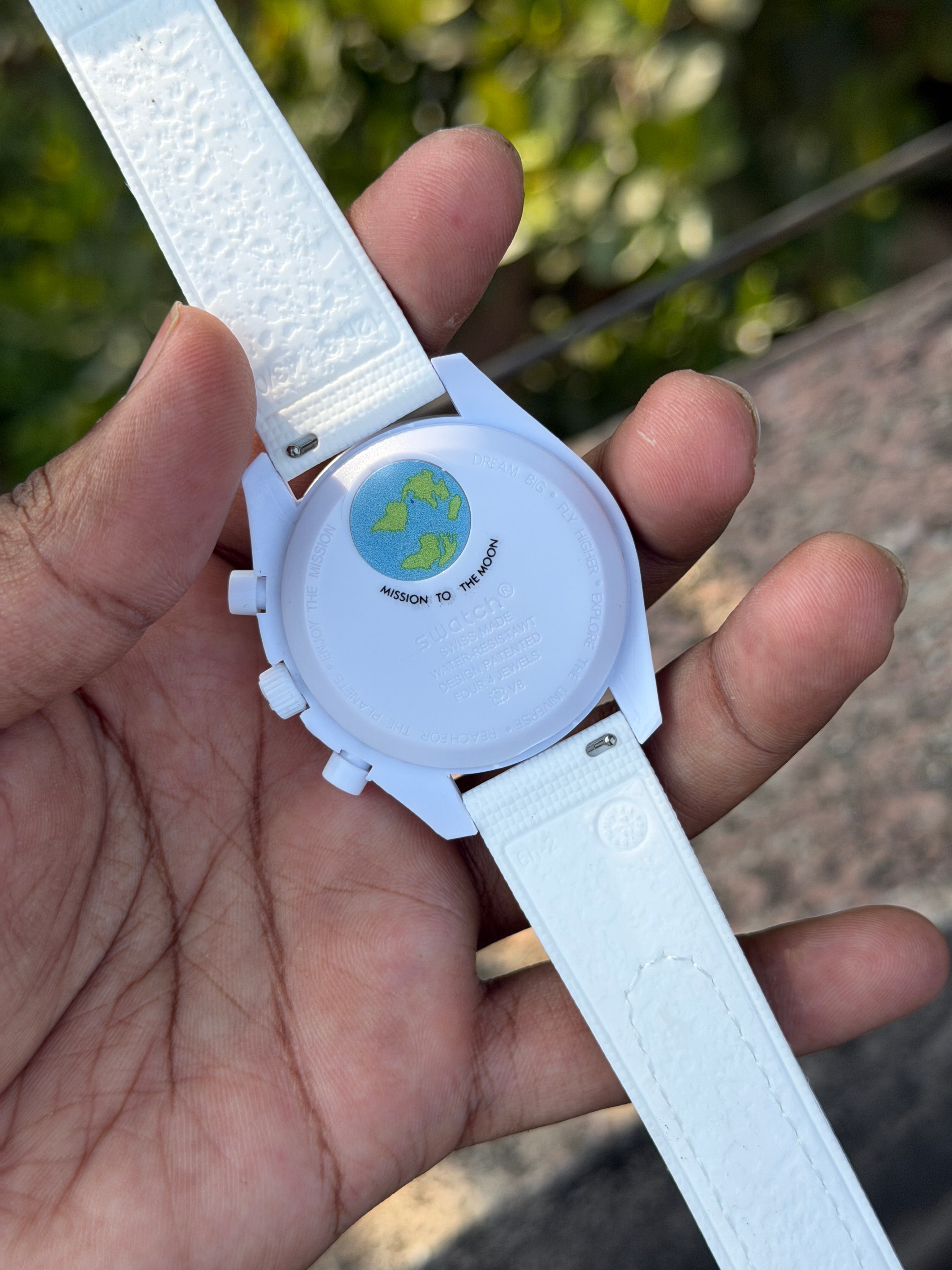 Swtch X Omga Bioceramic Moon 'Mission To Earthphase Moonshine Gold Cold Moon' - OM SAI TIMEPIECE