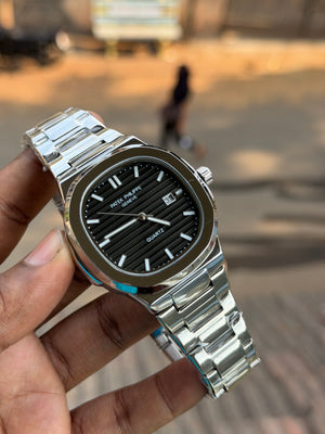 Patek Philipe - Black Dial - OM SAI TIMEPIECE
