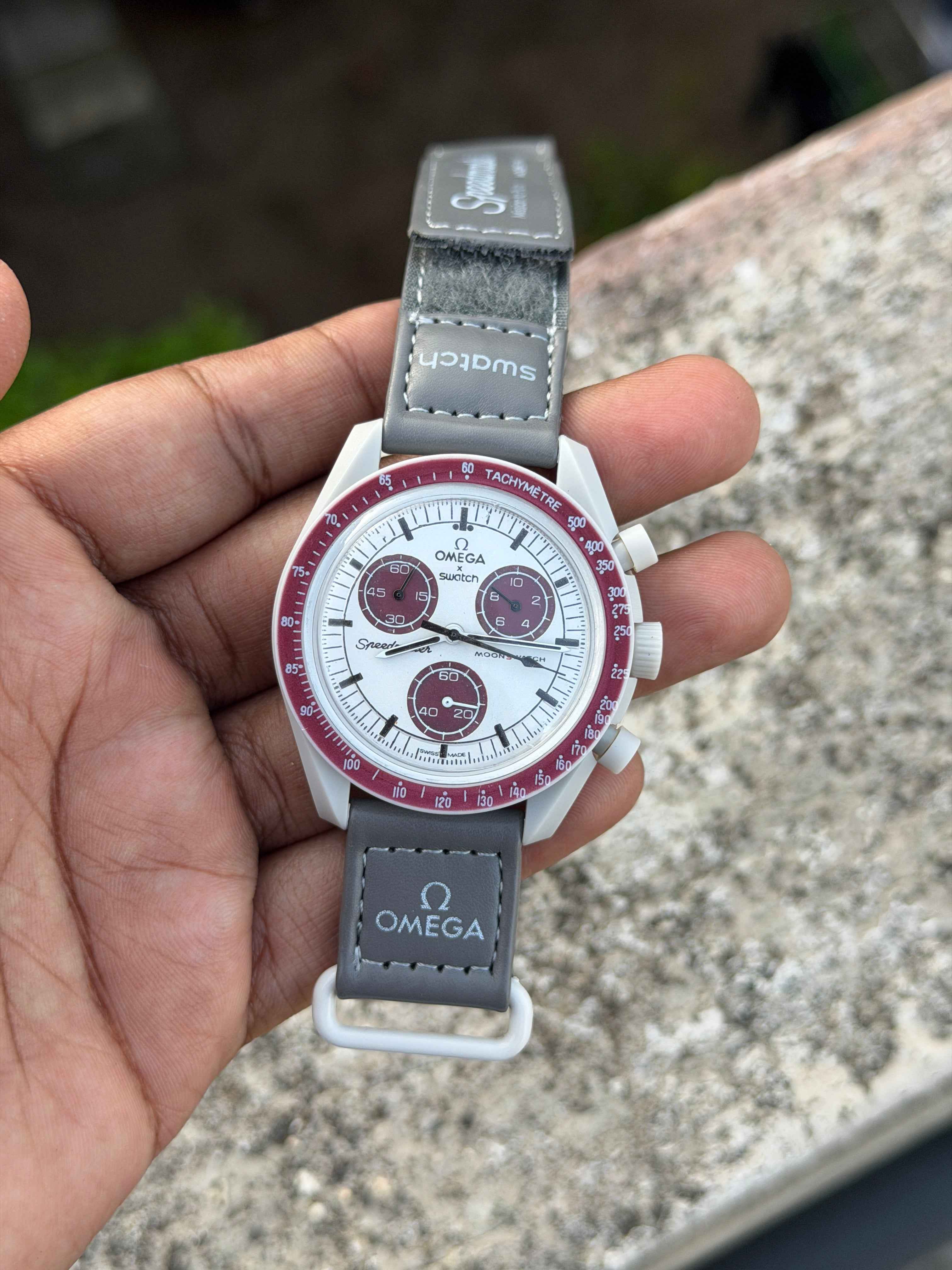 SWATCH X OMEGA BIOCERAMIC MOONSWATCH MISSION TO PLUTO - OM SAI