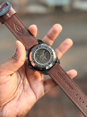 Fossil Automatic Skeleton - OM SAI TIMEPIECE