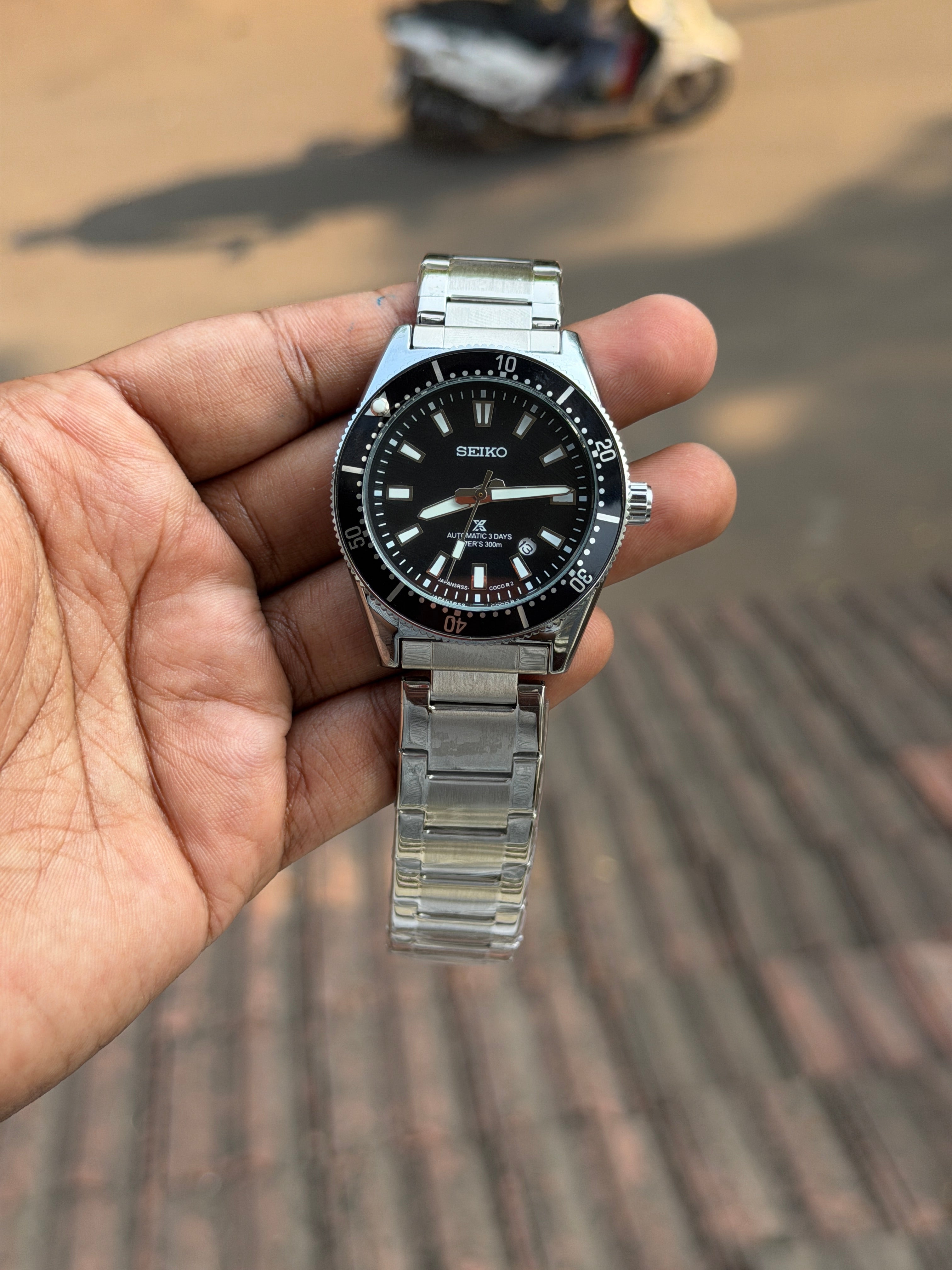 SEIK# GMT SPORT 5 - BLK - OM SAI TIMEPIECE