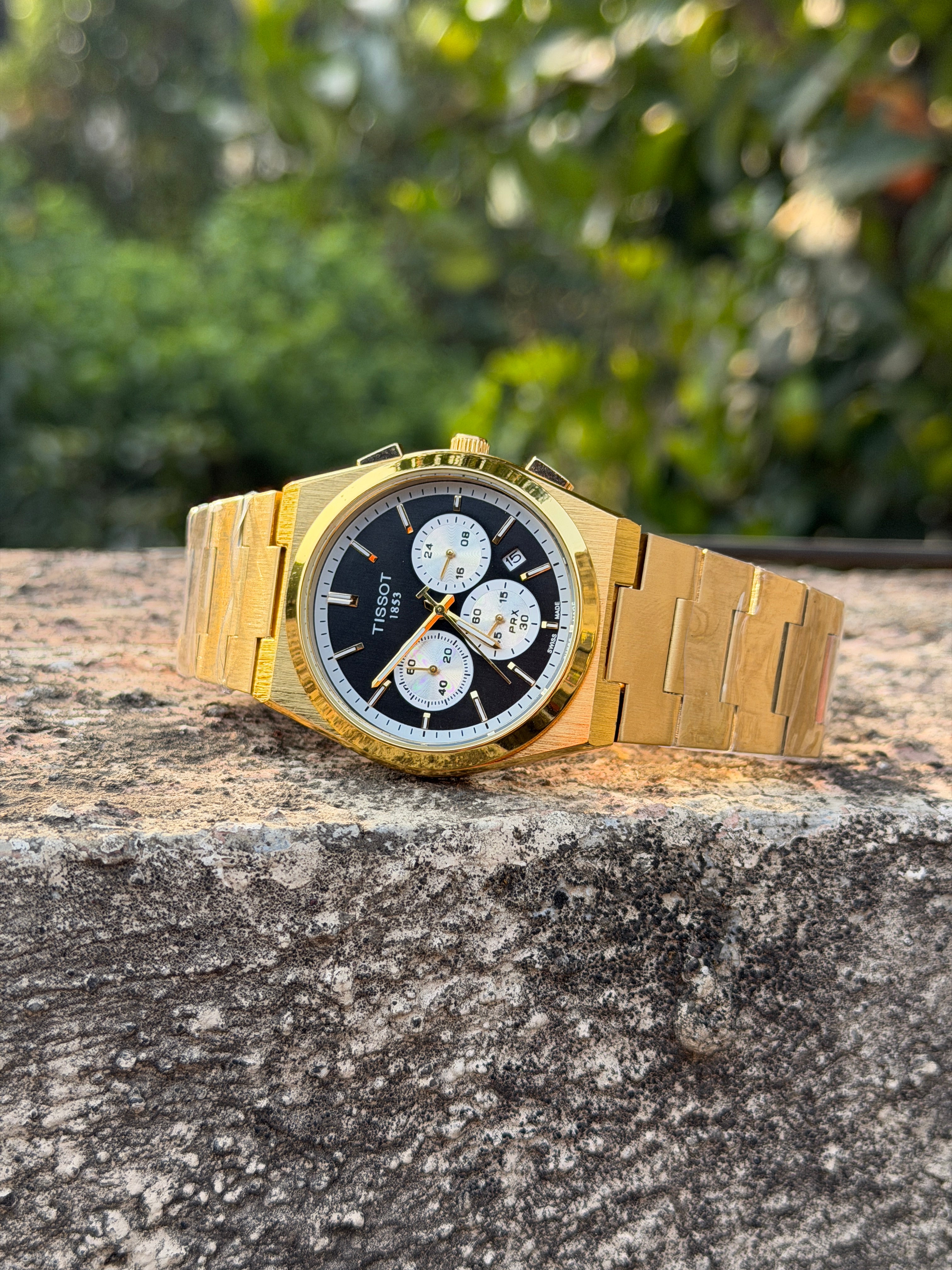 TISSOTT PRX CHRONOGRAPH - OM SAI TIMEPIECE