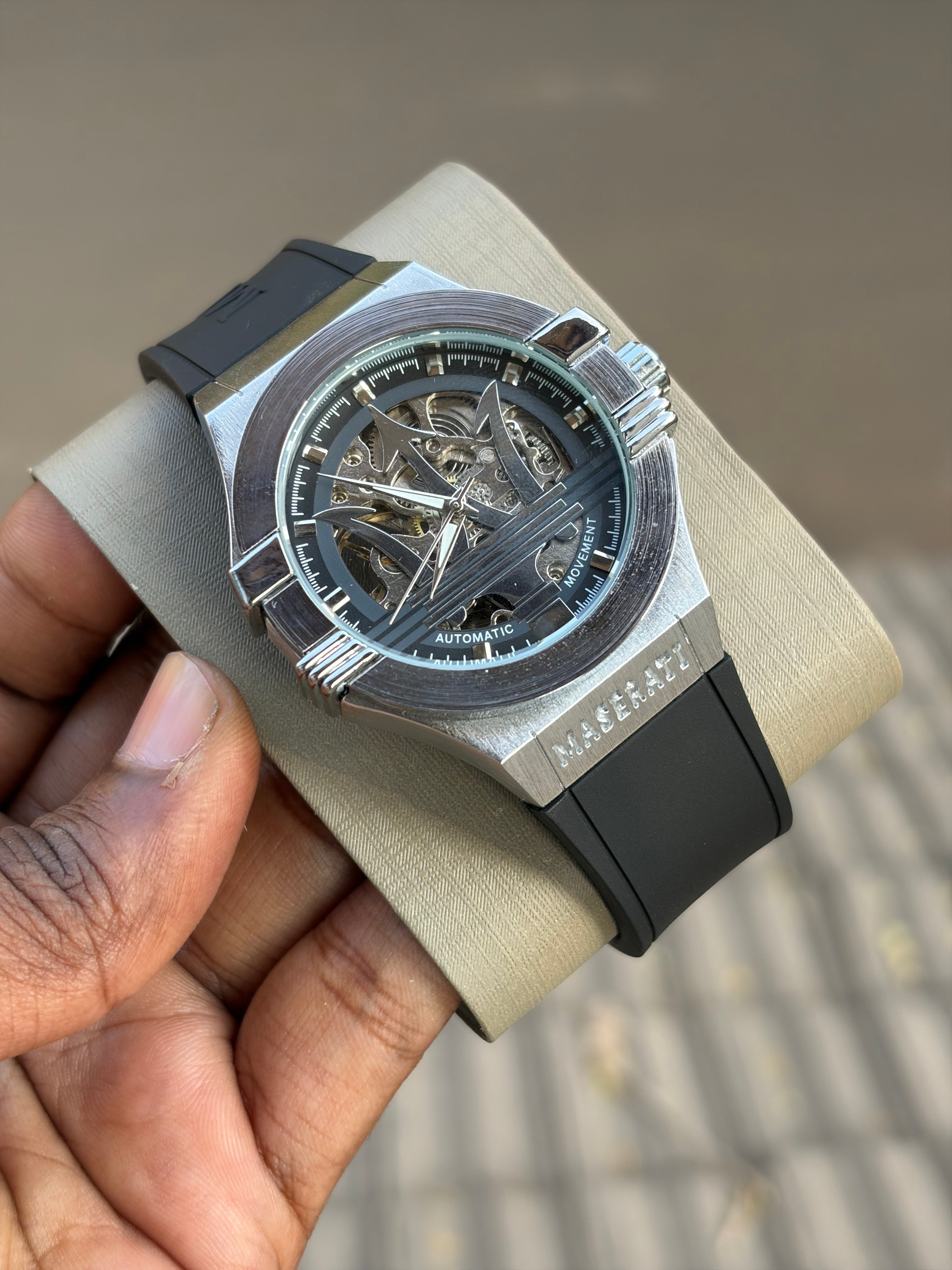Maserat# Triconic - 3 Month Machine Warranty - OM SAI TIMEPIECE