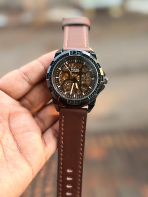 Fossil Automatic Skeleton - OM SAI TIMEPIECE