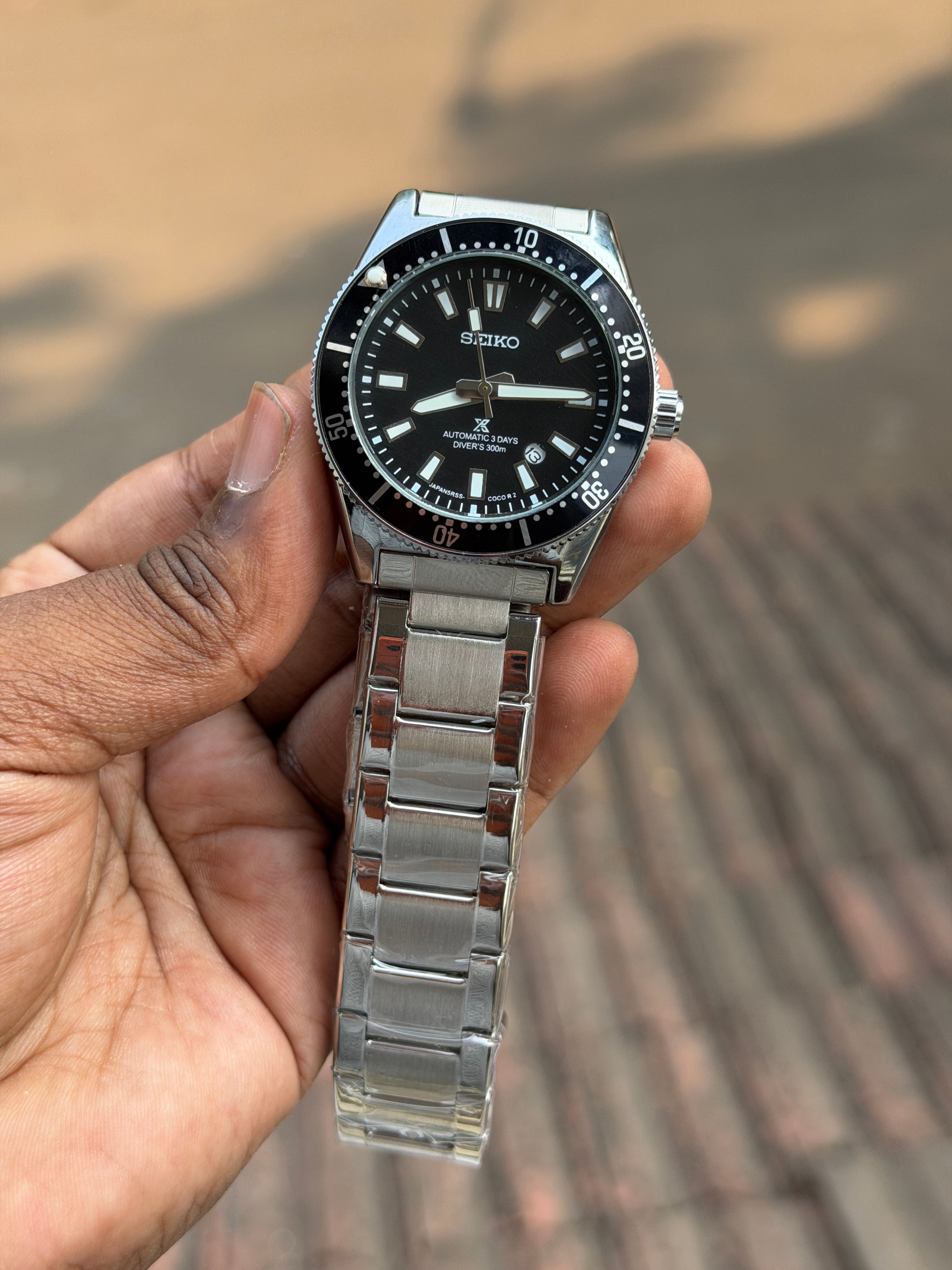 SEIK# GMT SPORT 5 - BLK - OM SAI TIMEPIECE