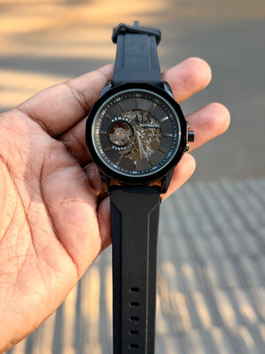 Armanii Exchange Automatic - 3 Month Machine Warranty - OM SAI TIMEPIECE