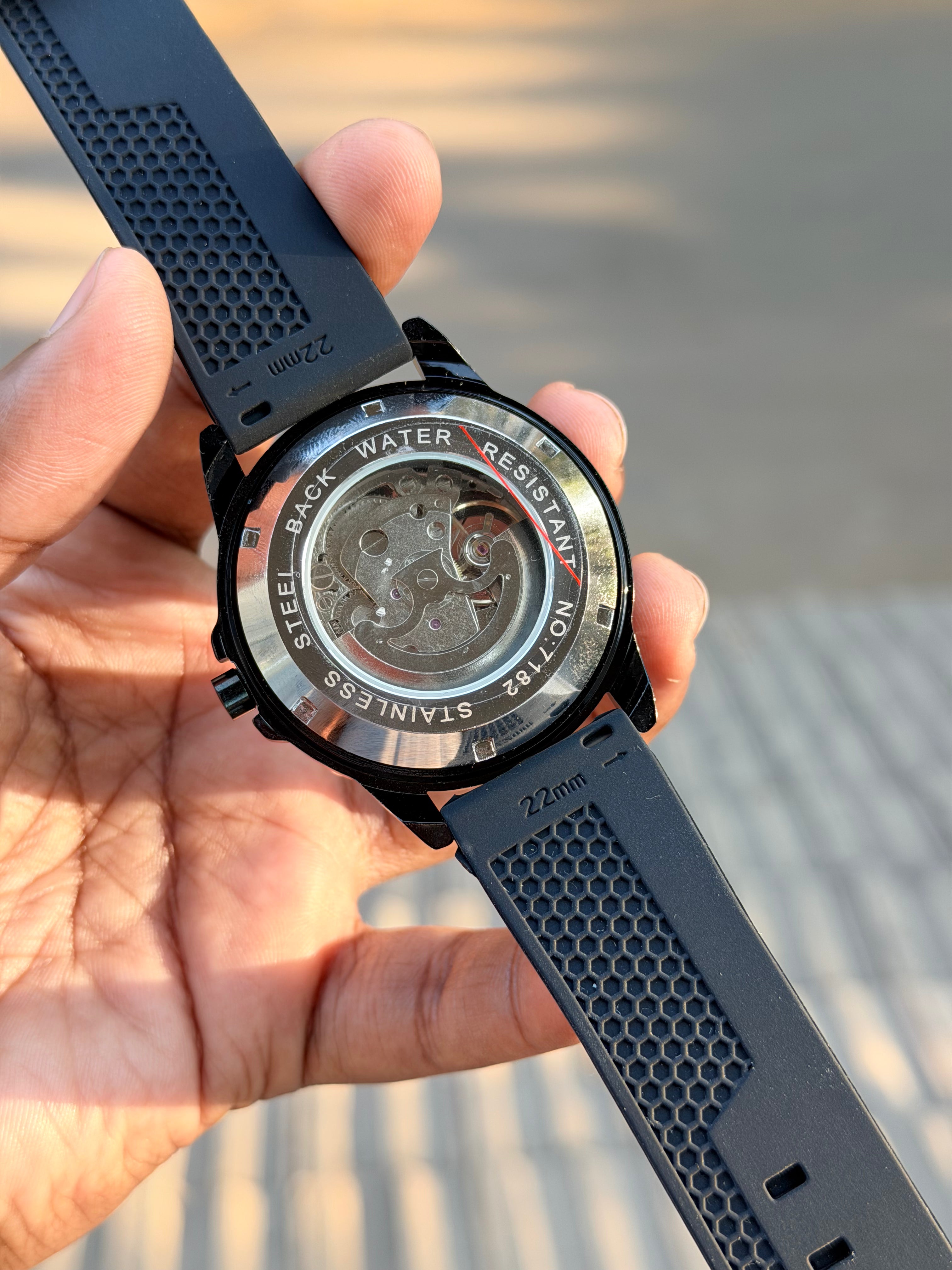 Armanii Exchange Automatic - 3 Month Machine Warranty - OM SAI TIMEPIECE