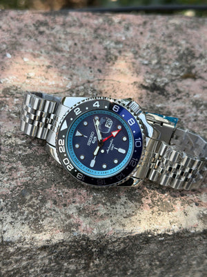 Seiko 5 Sport SSK017 GMT - Blue Dial
