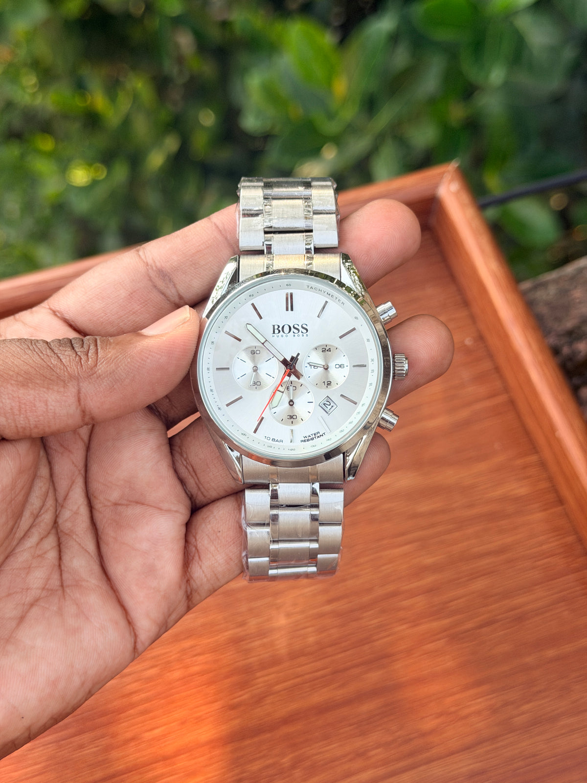 BOSS Chronograph Men’s Watch - White Dial