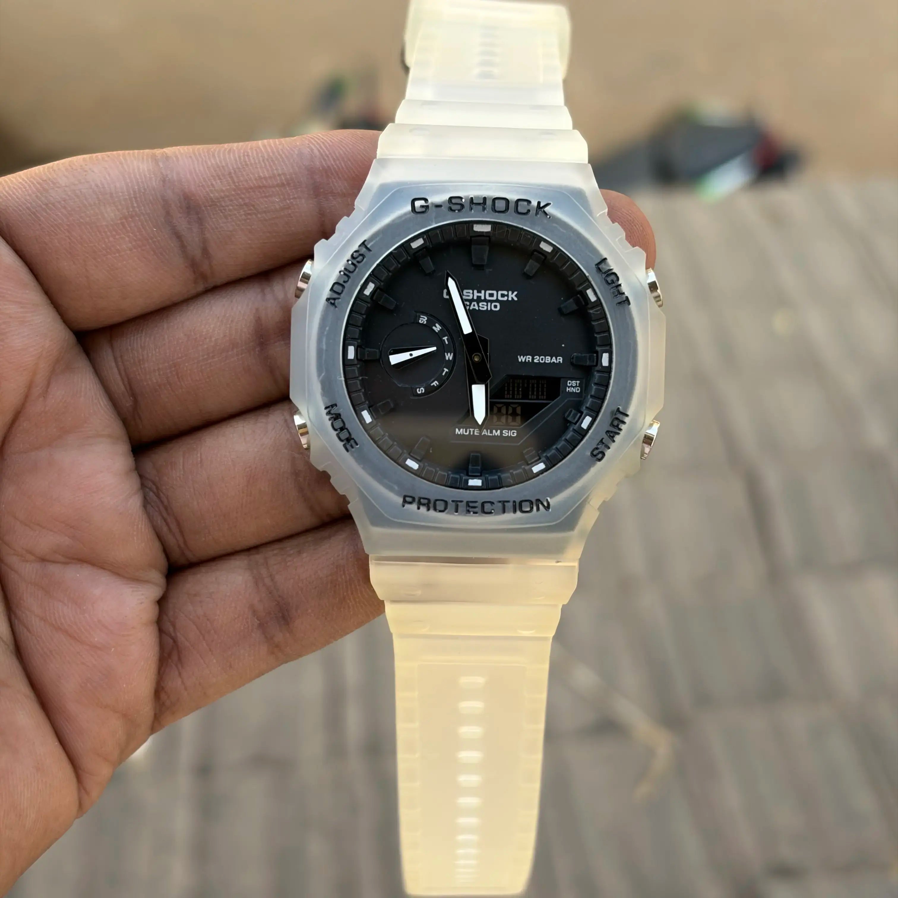 G-Shokc GA-2100 Clear - OM SAI TIMEPIECE