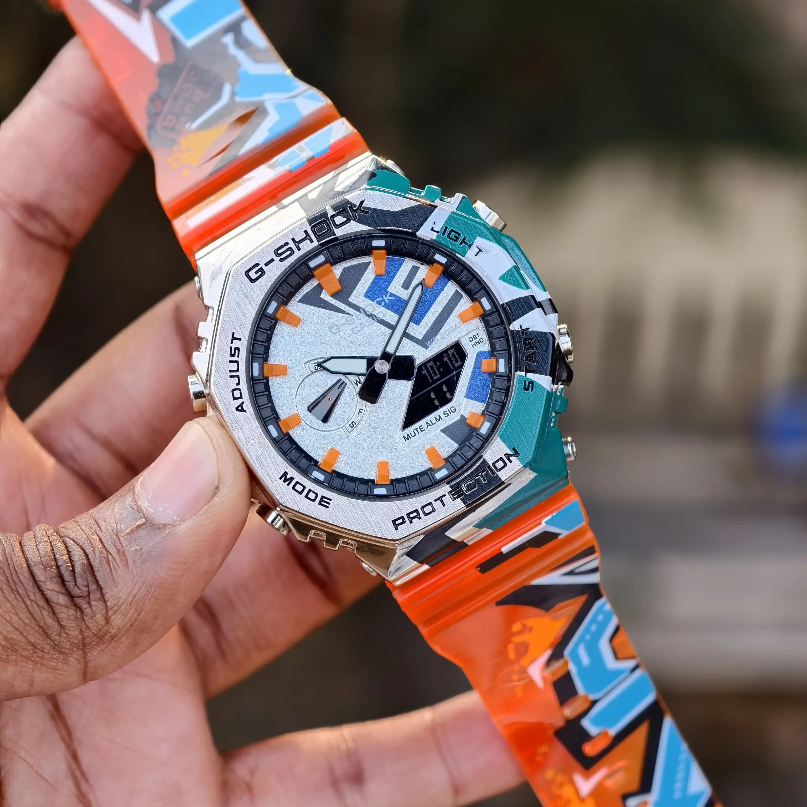 G-Shoc# GM-2100SS Street Spirit Limited Edition - OM SAI TIMEPIECE