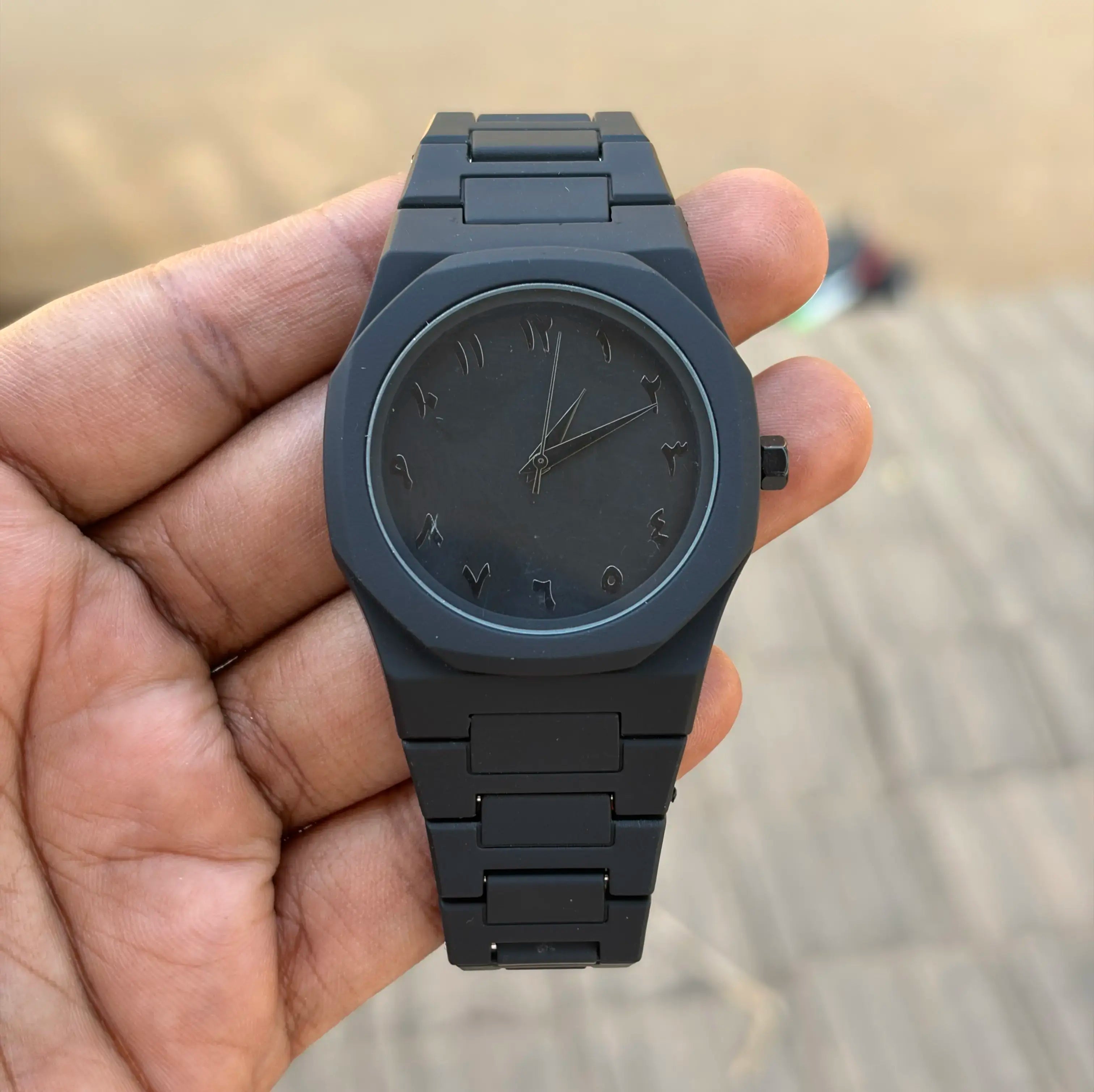 Z-Black Mens Wristwatch - OM SAI TIMEPIECE