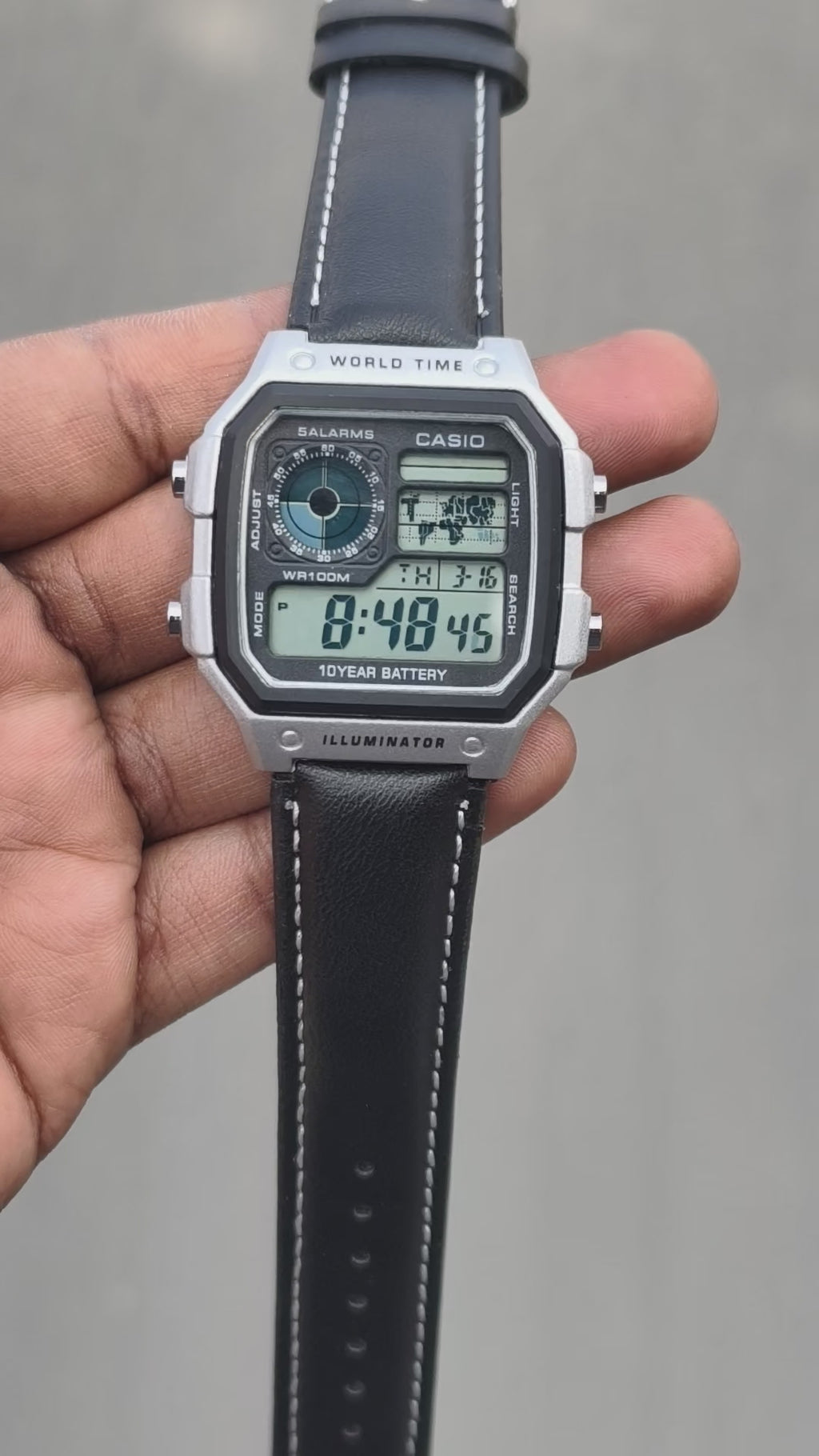 Casi# Vintage Illuminator - Black/Silver