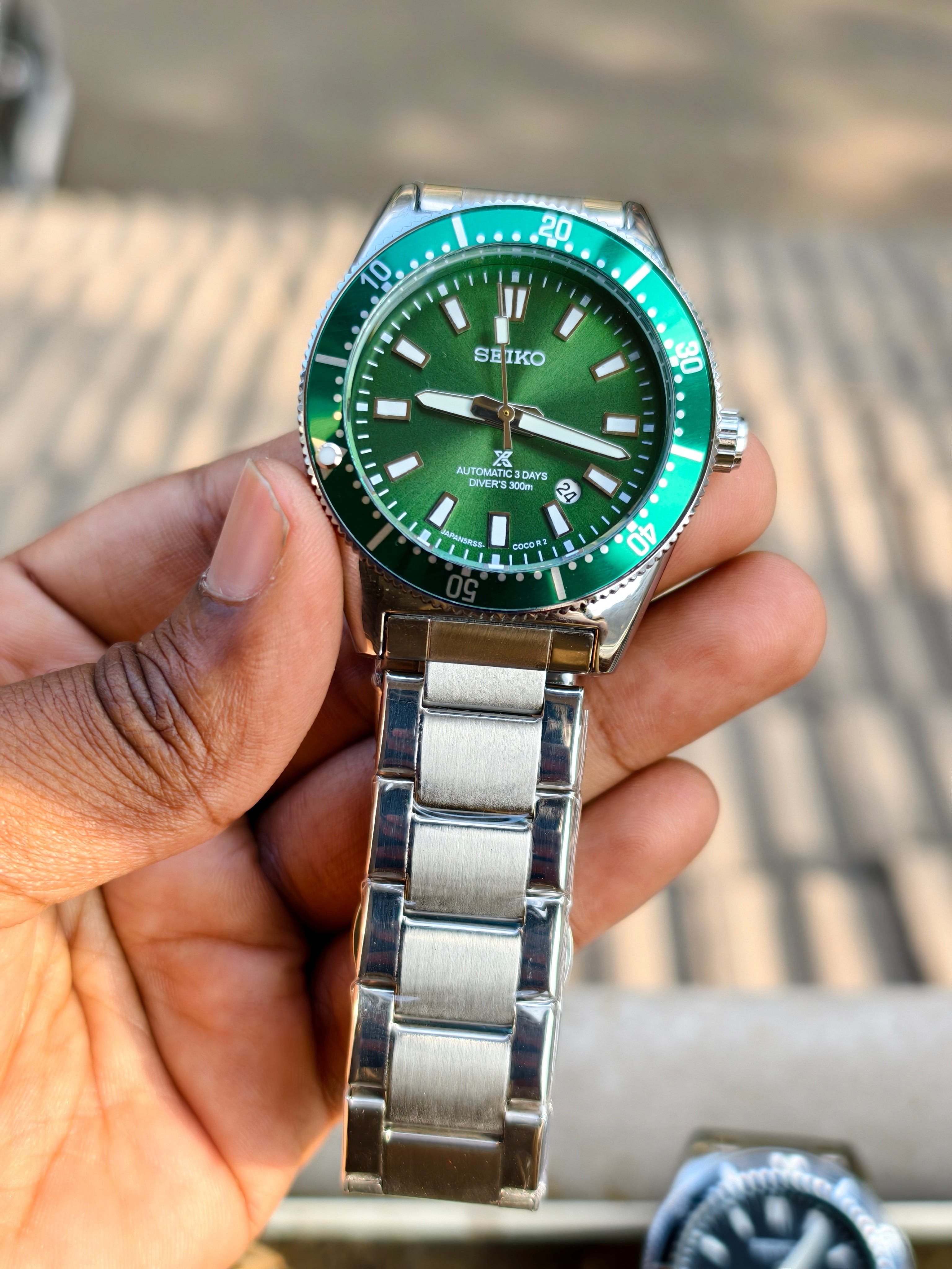 SEIK# GMT SPORT 5 - Green - OM SAI TIMEPIECE