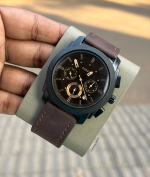 Fossi Leather - Durable Quality with 3 Month Machine Warranty - OM SAI TIMEPIECE