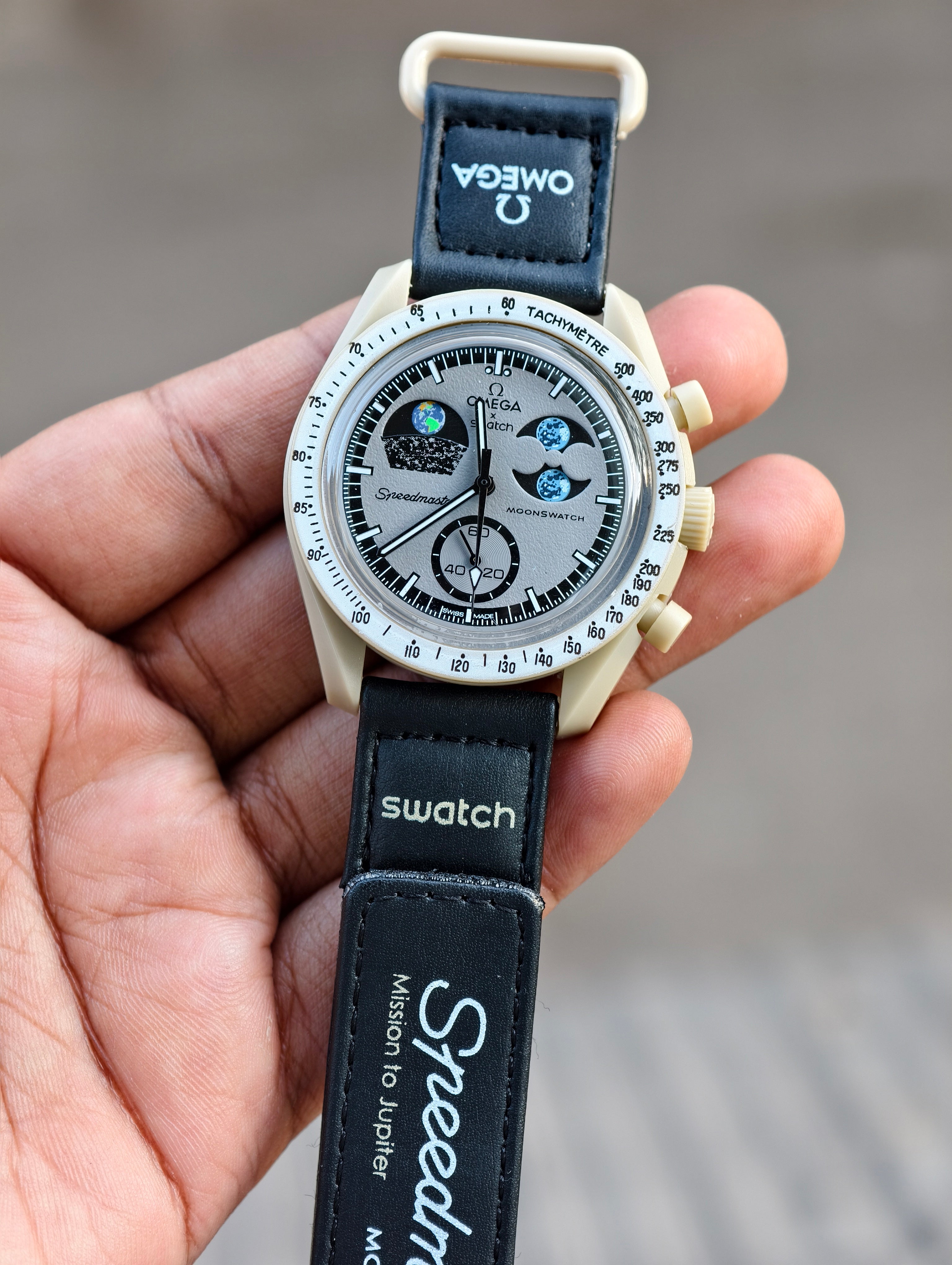 OMGA x SWATH MOONSWATCH – MISSION TO SATURN - OM SAI TIMEPIECE