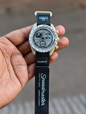 OMGA x SWATH MOONSWATCH – MISSION TO SATURN - OM SAI TIMEPIECE