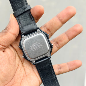 Casi# Vintage Illuminator - Black - OM SAI TIMEPIECE
